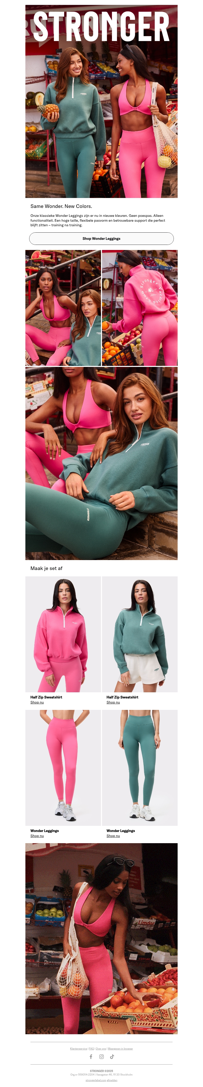 Nieuw: Wonder Leggings in frisse kleuren Nieuw: Wonder Leggings in frisse kleuren