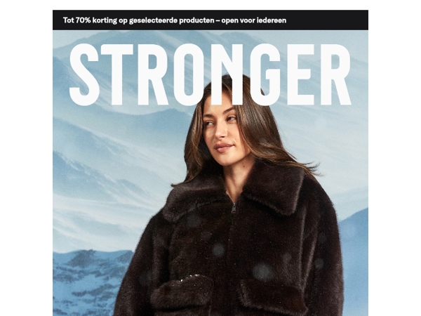 Tot 70% korting op geselecteerde artikelen