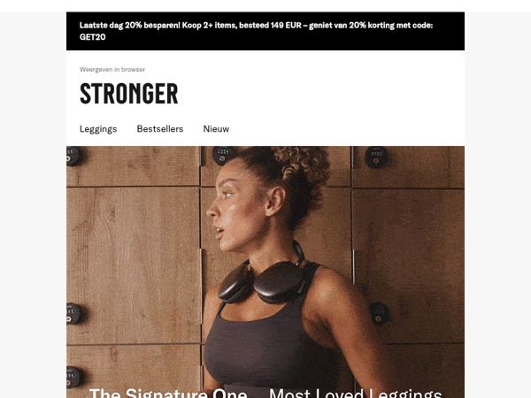 Shop onze populairste legging – in de perfecte donkergrijze tint.