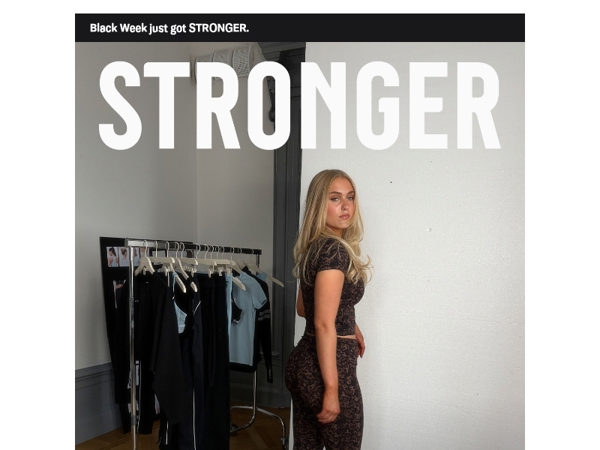 Gespot: extra wilde Black Week-deals