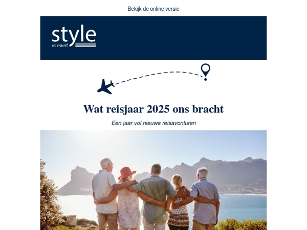 Wat reisjaar 2025 ons bracht