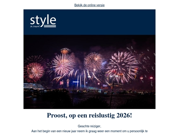 Proost, op een reislustig 2026!
