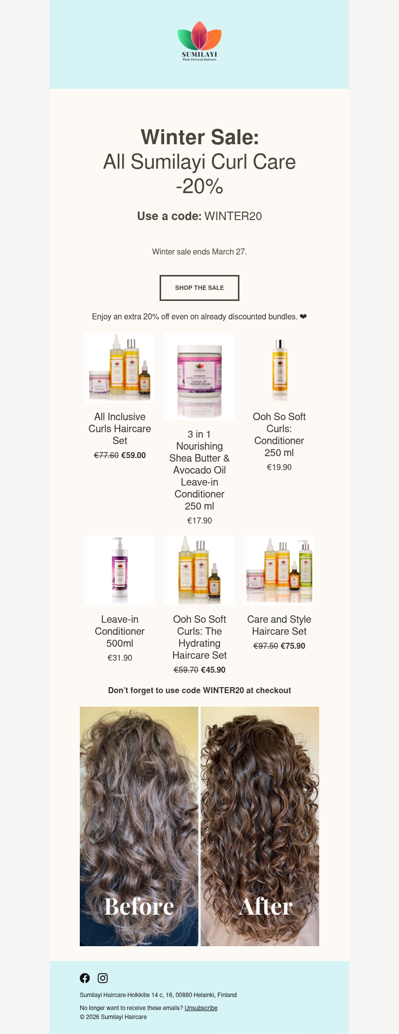 All Sumilayi Curl Care -20% ❄️ All Sumilayi Curl Care -20% ❄️