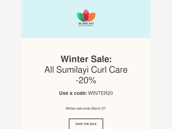All Sumilayi Curl Care -20% ❄️