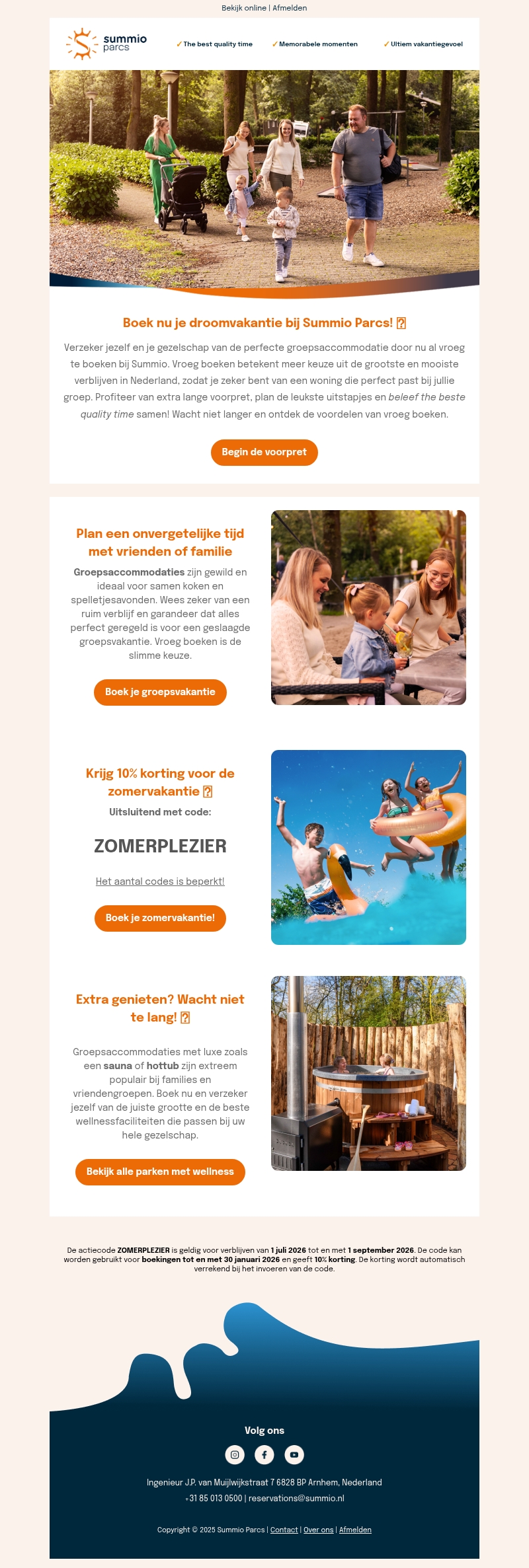 Het perfecte zomergevoel begint bij Summio ☀️ Het perfecte zomergevoel begint bij Summio ☀️