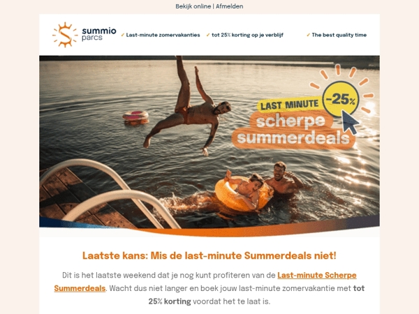 Laatste kans: tot 25% korting❗