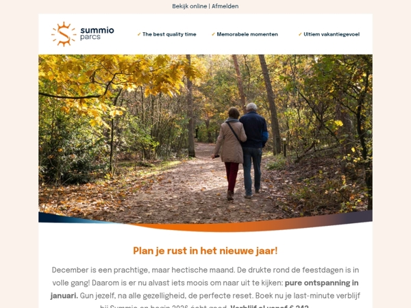 Plan nu je welverdiende rust voor het nieuwe jaar 🌿