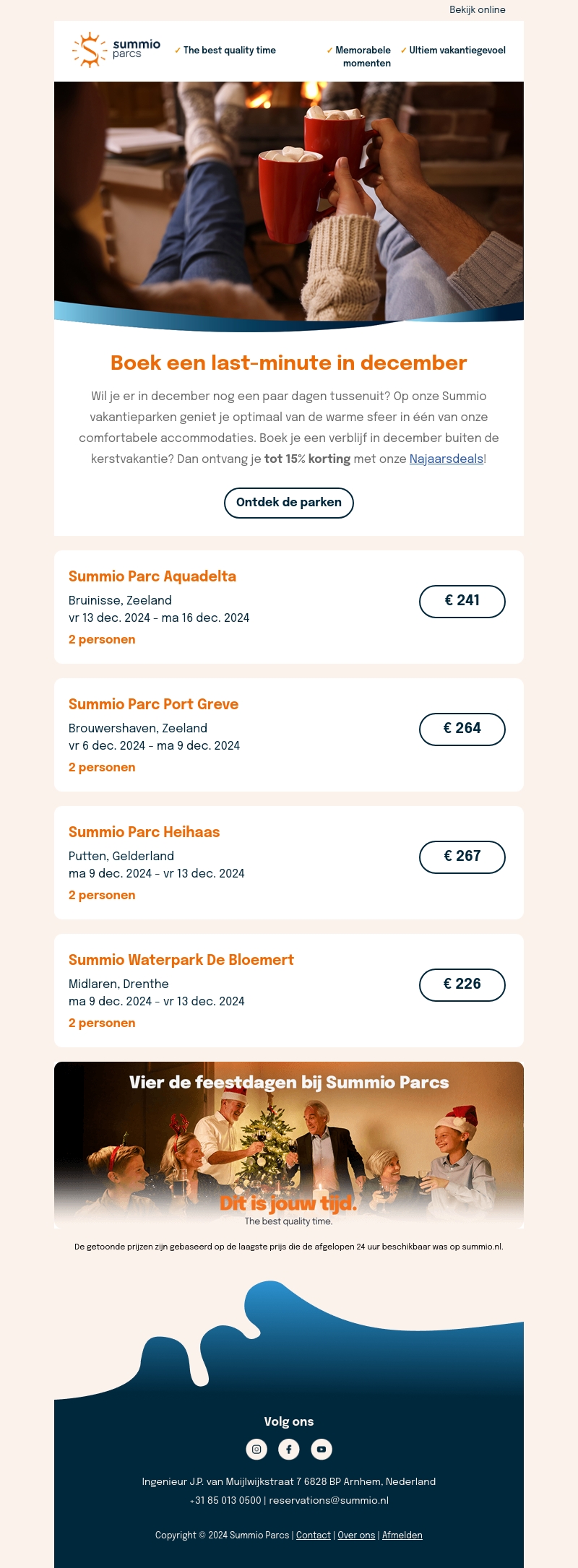 Last-minute een paar dagen weg in december? 🎄 Last-minute een paar dagen weg in december? 🎄