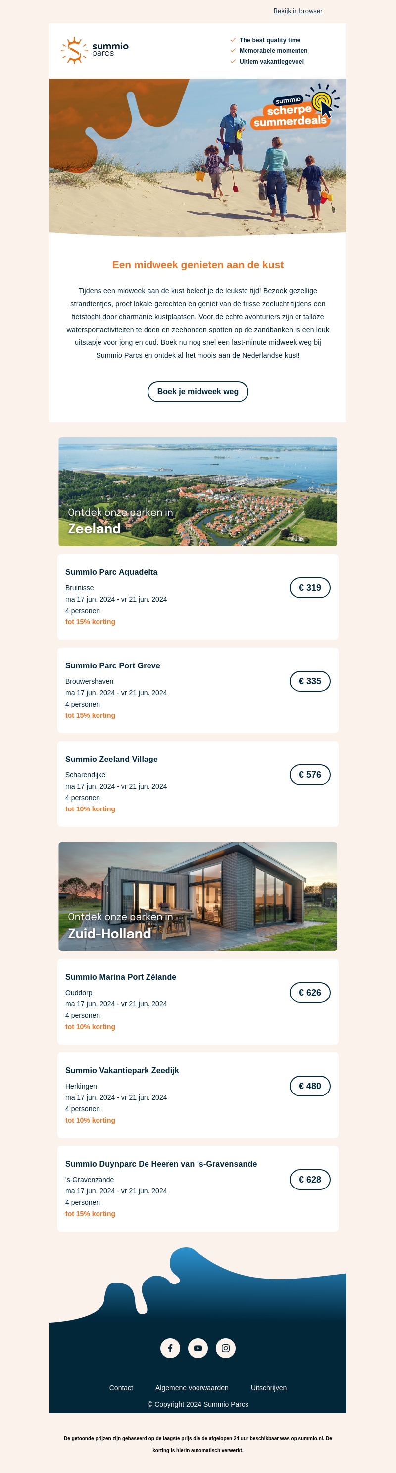 Voordelig op vakantie naar de Nederlandse kust? ⛵ Voordelig op vakantie naar de Nederlandse kust? ⛵