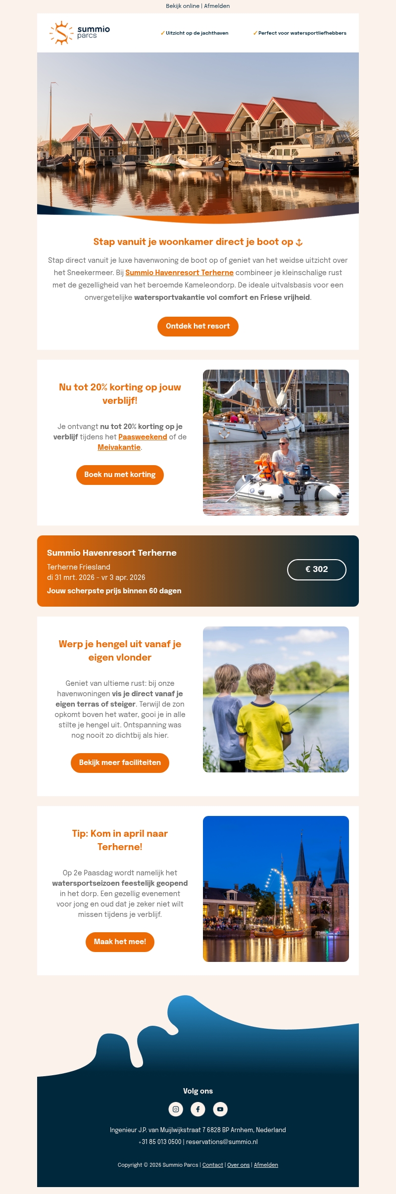 Ontdek Summio Havenresort Terherne! Ontdek Summio Havenresort Terherne!