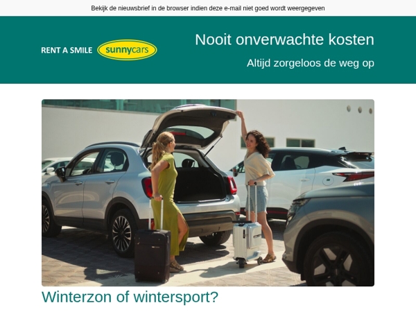 Met nul komma nul stress de weg op🚗