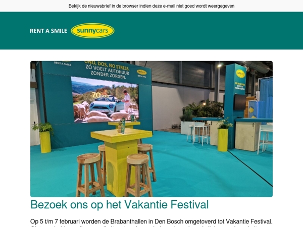 Gratis naar het Vakantie Festival