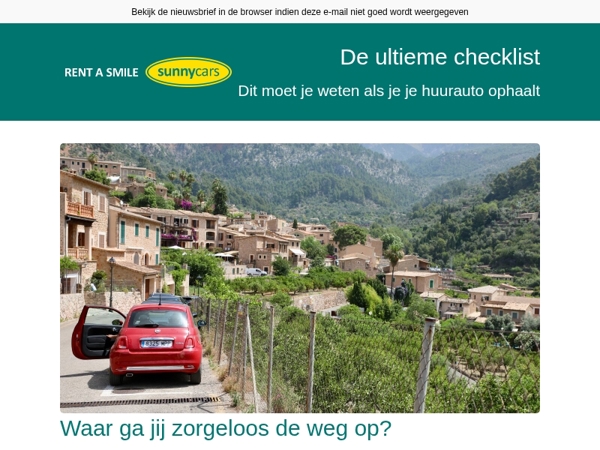 De ultieme checklist voor een zorgeloze roadtrip 🚗