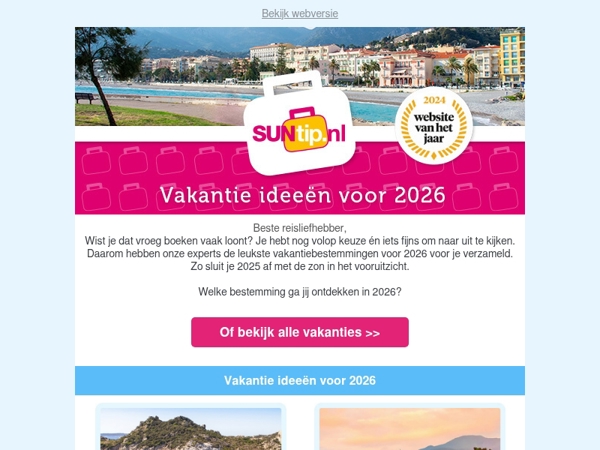 Hier wil jij volgend jaar ook naartoe