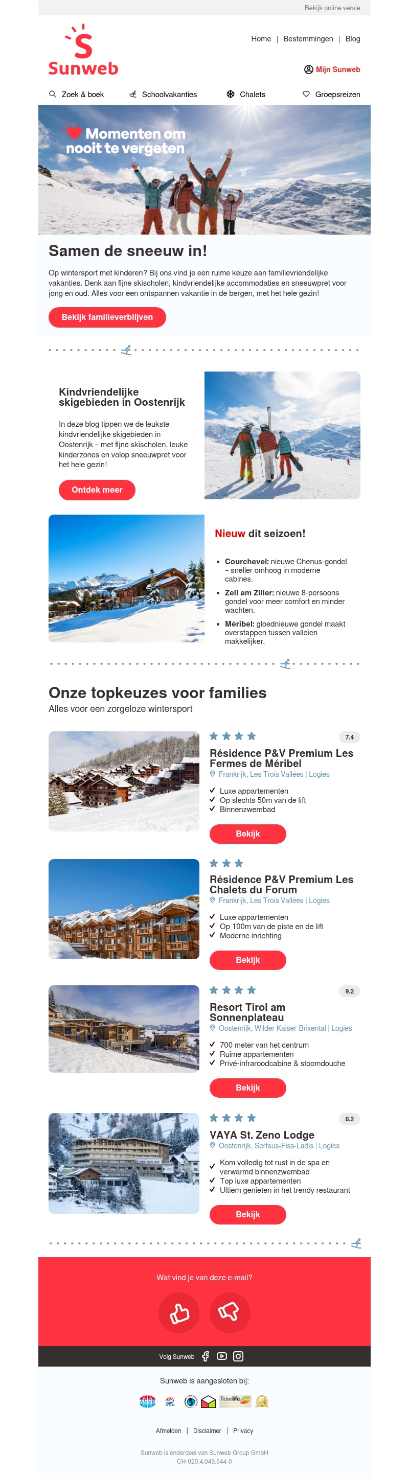 π¨βπ©βπ§βπ¦ Met de familie naar de sneeuw? π¨βπ©βπ§βπ¦ Met de familie naar de sneeuw?