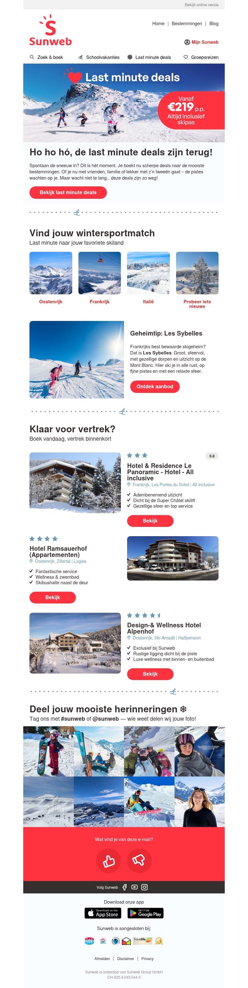 ⏰ Last minute skiën: vanaf €219 p.p. ⏰ Last minute skiën: vanaf €219 p.p.