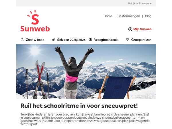 Terug naar school, terug naar de routine Mail?