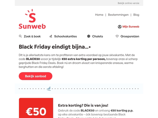 ⏰ Black Friday Deals eindigen bijna!