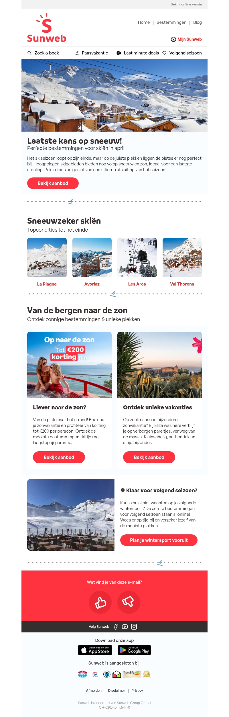 Topcondities tot het einde! ⛷️ Topcondities tot het einde! ⛷️