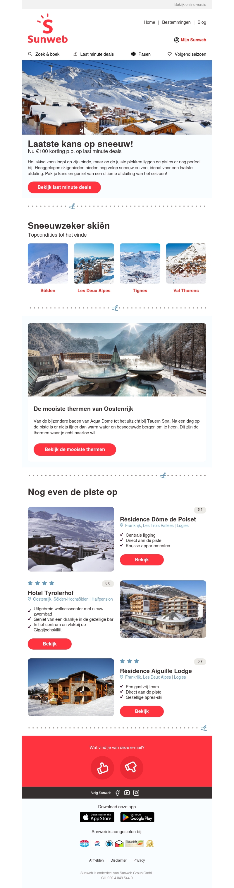 Topcondities tot het einde! ⛷️ Topcondities tot het einde! ⛷️