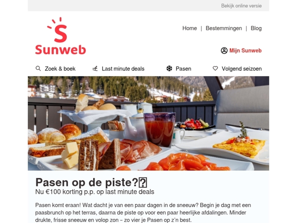 Op naar een witte Pasen!