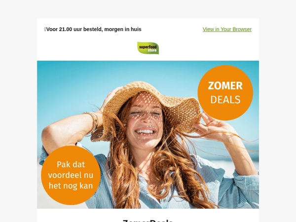 ZOMERDEALS☀️