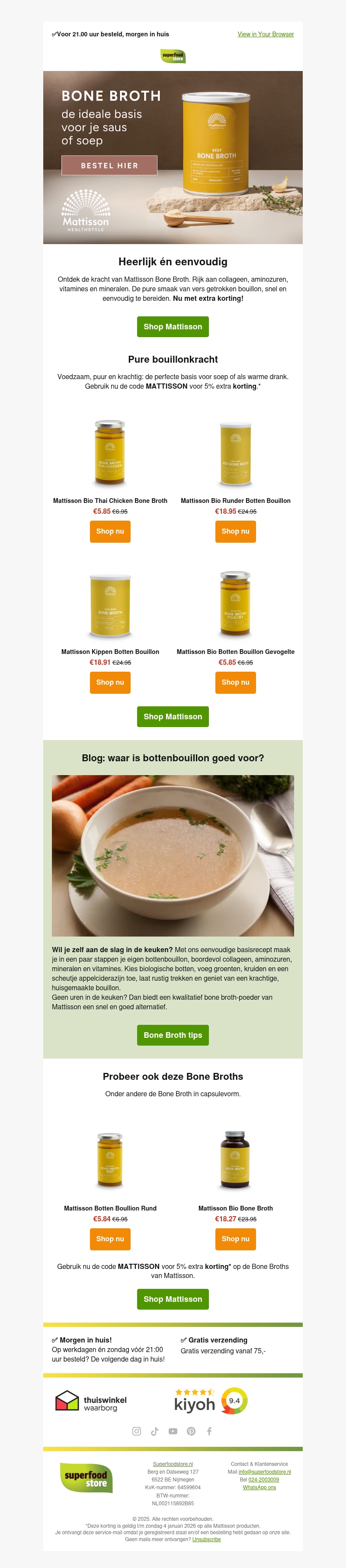 Een kopje pure bone broth Een kopje pure bone broth