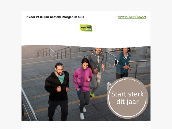 Alles voor een sportieve start van het jaar