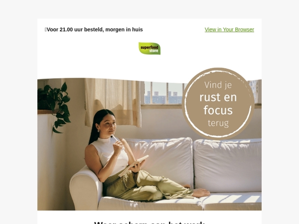 Op zoek naar rust en focus? 🌿