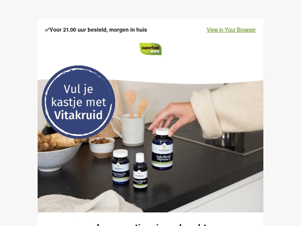 Vitakruid Voordeel: profiteer van extra korting 💙