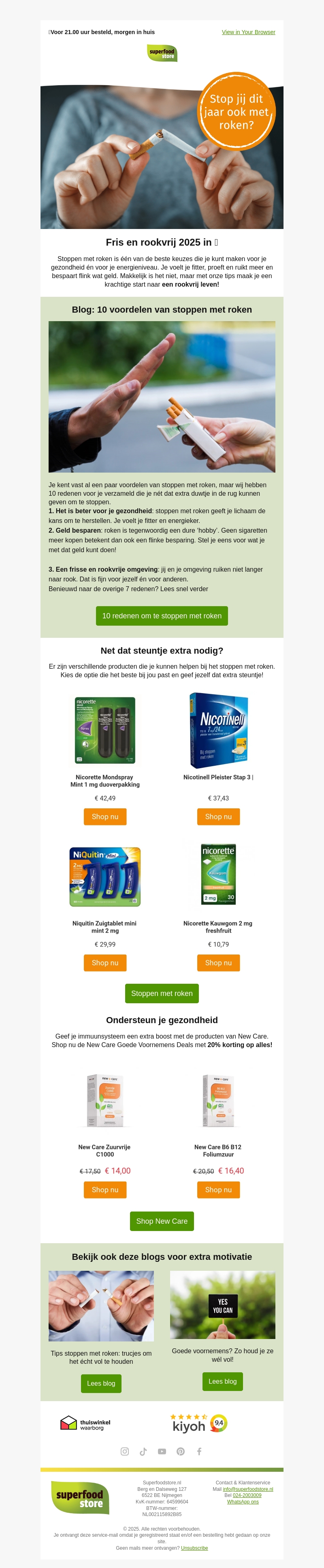 Stoppen met roken? Stoppen met roken?