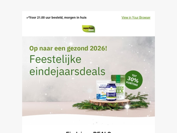 EindejaarsDEALS: mis het niet ✨