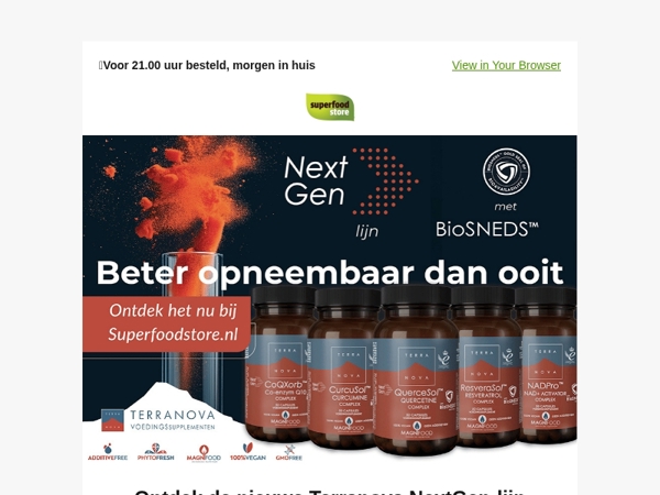 Ontdek de nieuwe Terranova NextGen-lijn