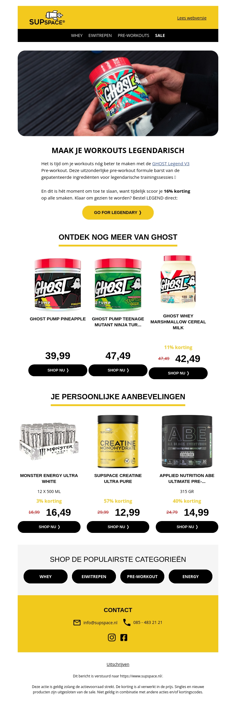 ๐ป Ontdek GHOST Legend V3 nu met korting ๐ป Ontdek GHOST Legend V3 nu met korting