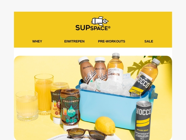Geen zomers weer, wél zomersale tot -50%!