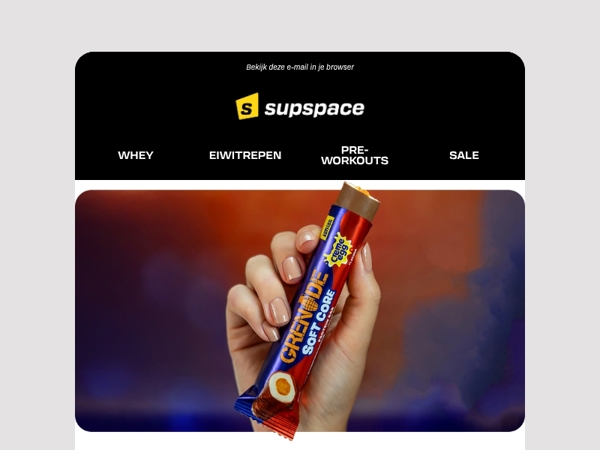 Nieuw van Grenade: eiwitreep met Creme Egg-vulling