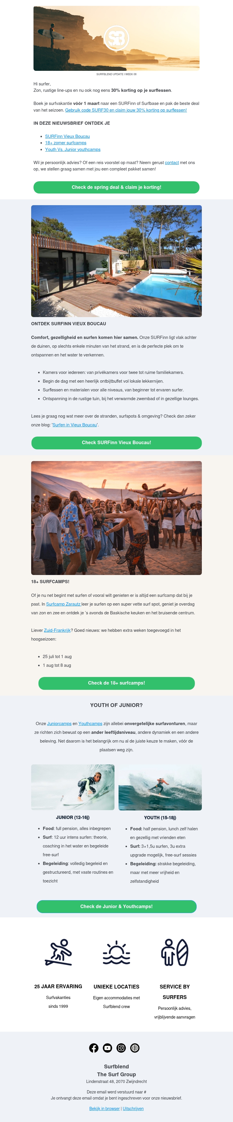 Portugal spring deal: korting op je surflessen! Portugal spring deal: korting op je surflessen!