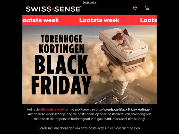Laatste week | Grijp nu jouw Black Friday bestseller