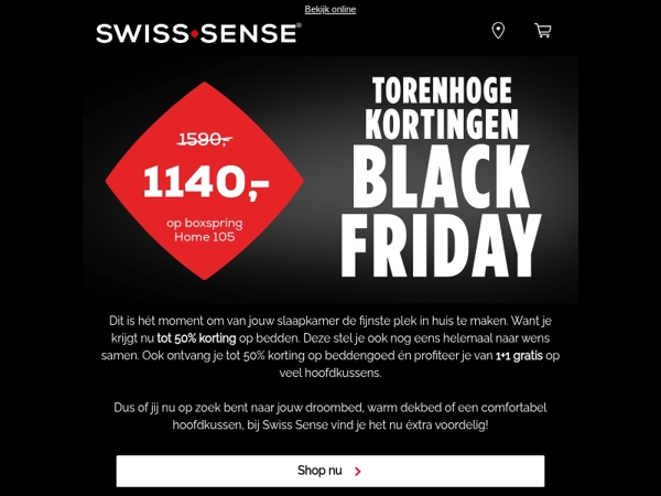 Pak jouw droomdeal 🖤