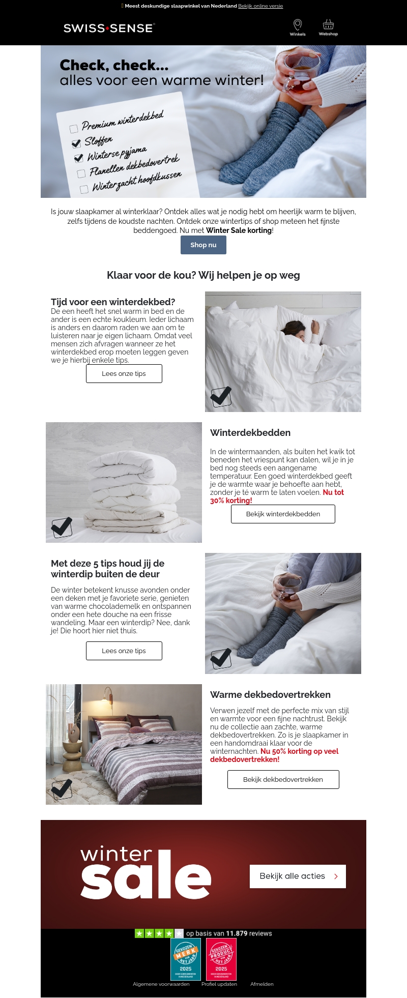 Is jouw slaapkamer al winterklaar? ❄️ Is jouw slaapkamer al winterklaar? ❄️