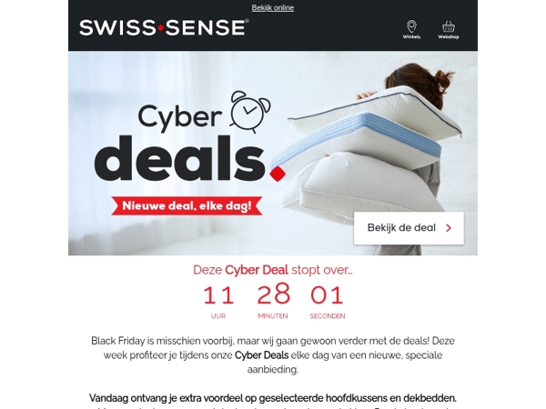 De Cyber Deals zijn live! ⏰