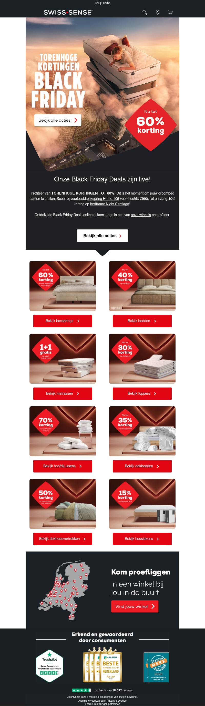 Laatste mail: Black Friday deals