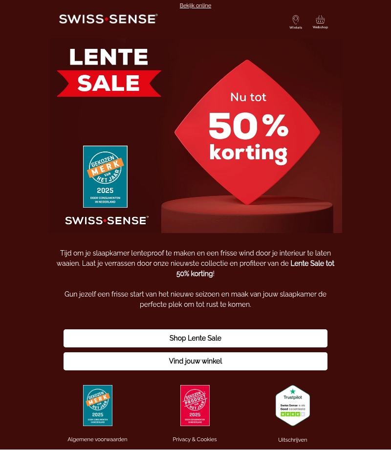 Fris de boel op met onze Lente Sale πΌ Fris de boel op met onze Lente Sale πΌ