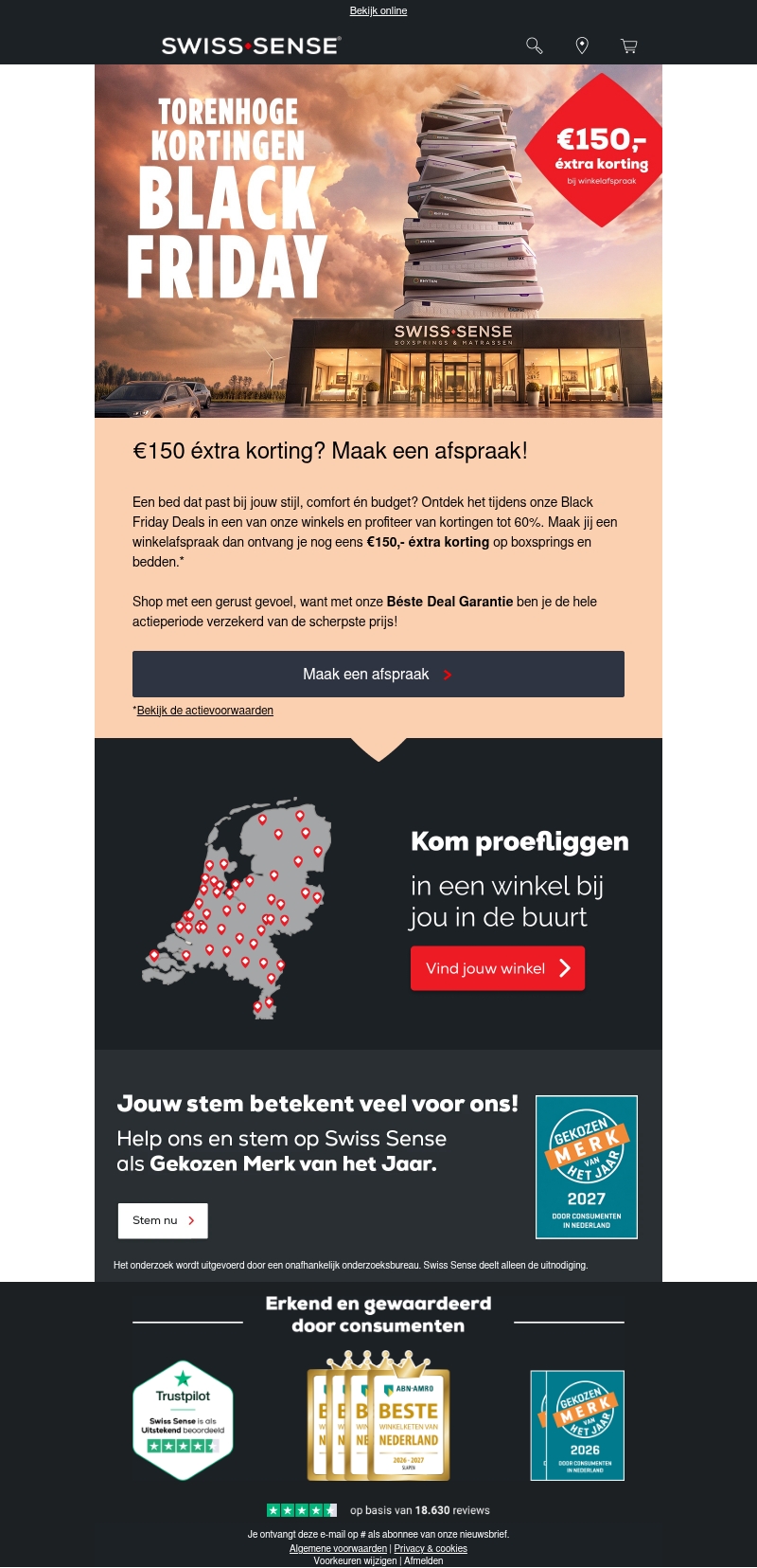 Laatste mail: Black Friday deals
