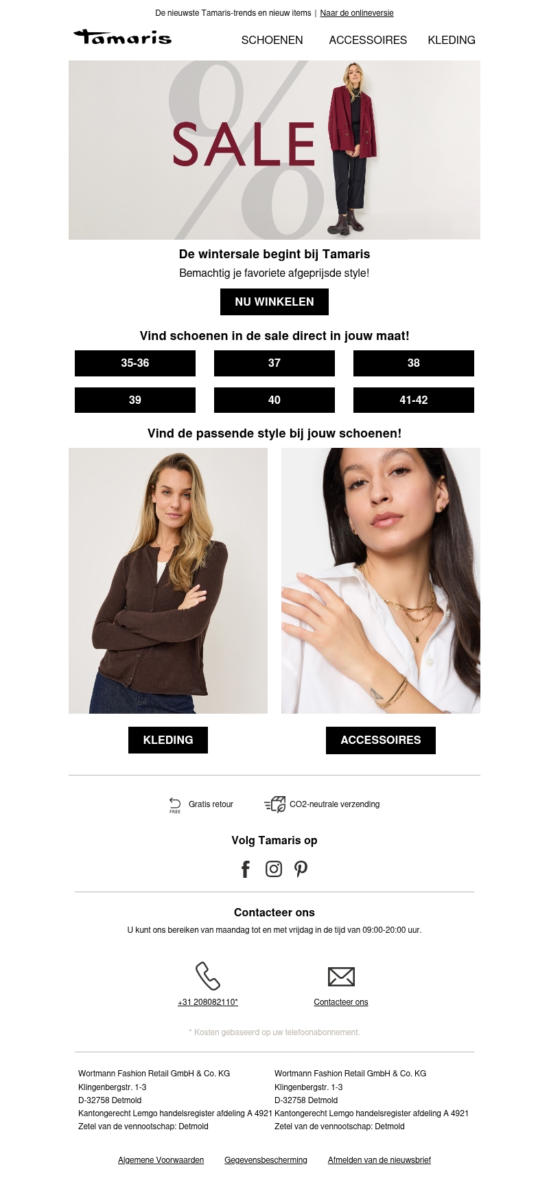 De wintersale begint bij Tamaris ❤️ De wintersale begint bij Tamaris ❤️