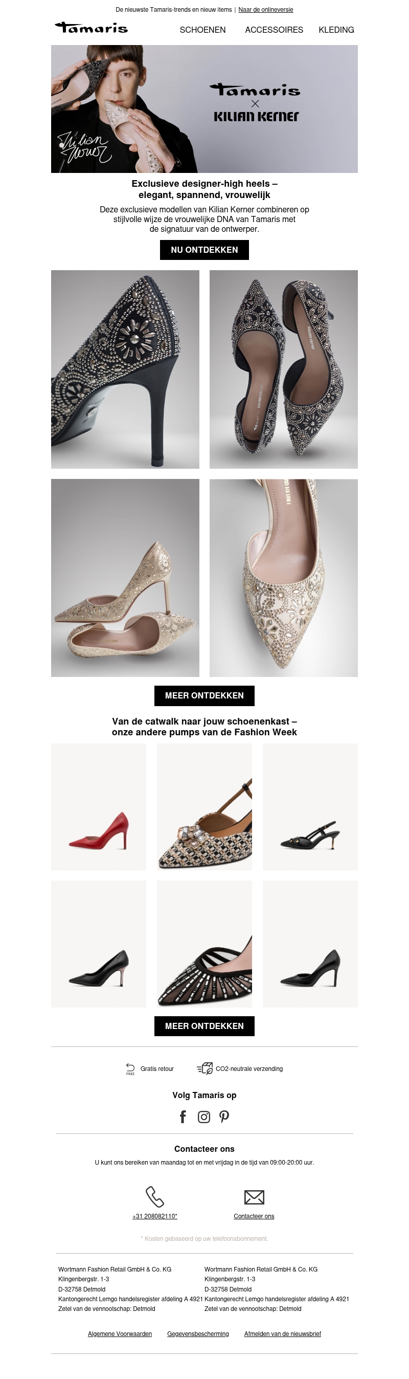 Tamaris x Kilian Kerner – exclusieve designer high heels! Tamaris x Kilian Kerner – exclusieve designer high heels!