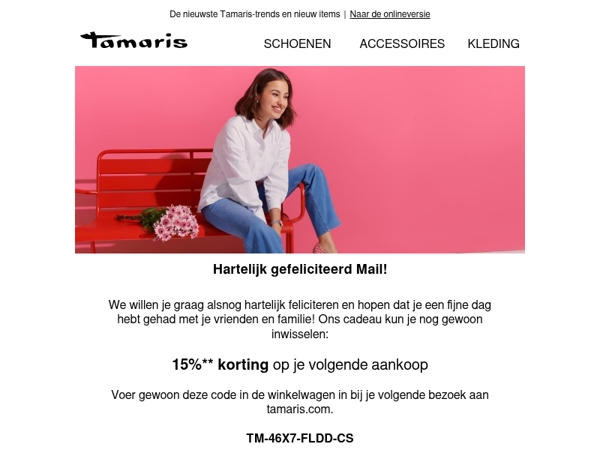 Alsnog van harte gefeliciteerd ✨