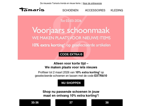10% extra korting op onze voorjaarsschoonmaak %🧼%