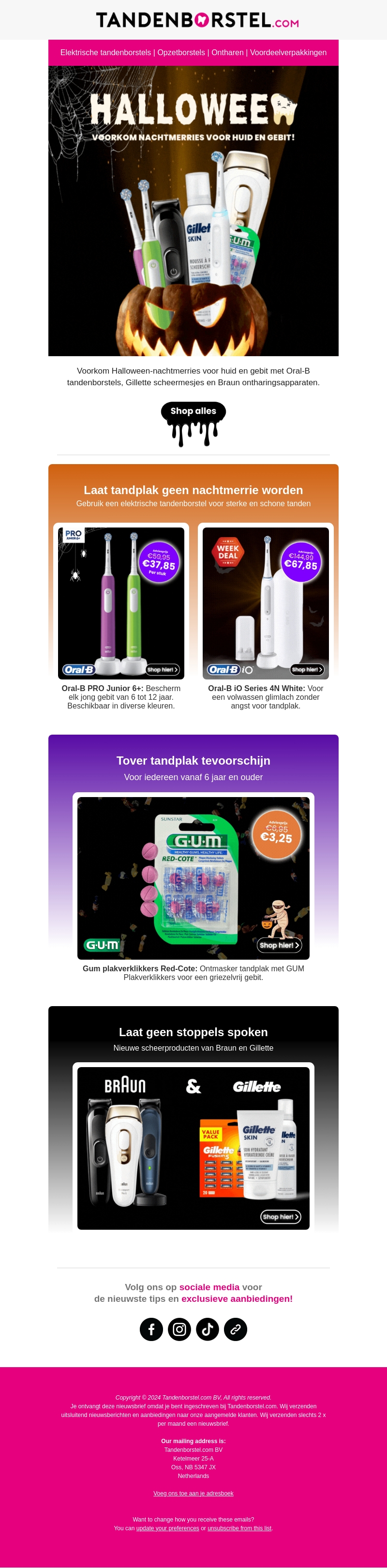 🎃 Halloween-deals: Oral-B, Gillette & Braun 🎃 Halloween-deals: Oral-B, Gillette & Braun