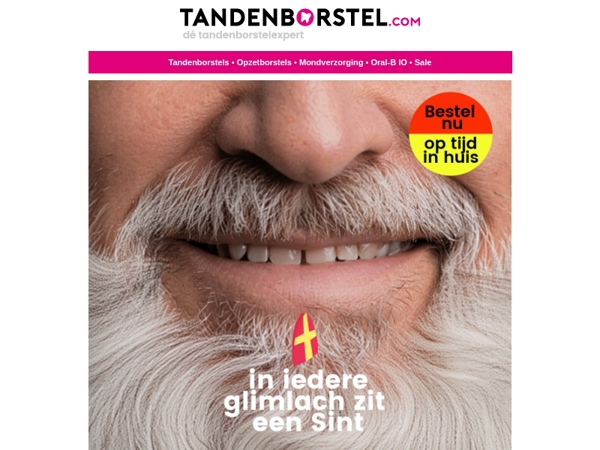 Sint is bijna, haast je...